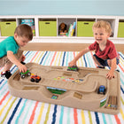Simplay3 - Table de Circuit de Course Carry & Go-Se range sous le lit lorsqu'il n'est pas utilisé