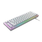 Cherry - Clavier mécanique de jeu compact rétroéclairé K5V2 - Blanc-Éclairage à bande RGB vibrante – RGB personnalisable par clé avec bandes LED intégrées pour des effets d’éclairage immersifs