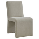 Modway - Emory Tissu tapis Fauteuil d’appoint de salle à manger - Lin-Chaise pantoufle polyvalente