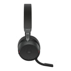 Jabra - Evolve2 75-USB-C MS Casque Stéréo Noir-Caractéristiques et fonctions LED : Busylight, indication d'amarrage du support de bureau, appel entrant, notifications Microsoft Teams (en fonction du SKU)