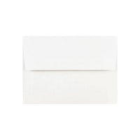 Jam Paper - Enveloppes d'invitation A7, 5 1/4 po H x 7 1/4 po l, Blanc, Paquet de 25-Enveloppes en papier blanc