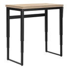 Monarch Specialties - 7678 Bureau 48 po L - Hauteur Adjustable Naturel/Metal Noir-6
