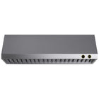 KUCHT KRH600-GL 60 po Hotte sous armoire - avec commandes numériques - 1200 CFM - Acier inoxydable/Or-Deux commandes tactiles numériques à cadran rond assorties aux boutons ronds de toute cuisinière et parfaitement compatibles avec notre thermostat numérique exclusif Horus à cadran présenté sur la série KX