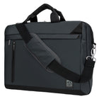 Vangoddy - Adler Sac messager pour ordinateur portable jusqu'à 15,6 po - Gris métallisé-Mallette de transport/sac pour ordinateur portable polyvalente 2 en 1, idéale pour le travail, l'école et un usage quotidien. Peut être converti en sac messager CrossBody ou simplement en sac de transport (porte-documents)