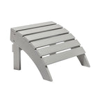 Backyard Lifestyles - Repose-pieds - Gris clair-Polystyrène durable et résistant aux intempéries de type HIPS, polystyrène à haute résistance aux chocs.