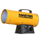 Master - Chauffrette Master à air pulsé au propane 60 000 BTU paramètres variables - Jaune-Réglages de chaleur variables et hauteur réglable