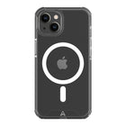 AXS - PROShield etui transparent compatible avec MagSafe teste contre les chutes pour Apple iPhone 13 mini, Noir-Fabrique avec un revêtement anti-rayures et anti-jaunissement