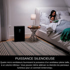 Shark - Purificateur d'air HE401C à 4 ventilateurs avec filtre HEPA-SUIVI ET AJUSTEMENT AUTOMATIQUEMENT : Clean Sense IQ suit la qualité de l'air et s'ajuste automatiquement pour maintenir constamment un air pur dans votre maison. Le panneau de commande facile à utiliser affiche les données en temps réel.