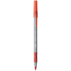 BIC - Stylos à bille Stic Gripâ„¢ ronds - 1,2 mm - rouge -  Paquet de 12-Pointe de 1,2 mm