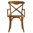 Modway - Gear Fauteuil à manger Ensemble de 2 - Noyer-9