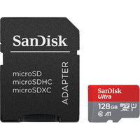 Sandisk - Ultra Carte microSDXC UHS-I de 128 Go avec adaptateur-Capacité de 128 Go