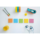 Post-it - Feuillets super collants, collection Coup de pouce, 1 7/8 po x 1 7/8 po, 720 feuillets/bloc, paquet de 8-Les Feuillets super collants Post-it sont recyclables