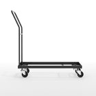Flash Furniture – Chariot noir pour chaise pliante-Entretoises à double support pour une durabilité accrue