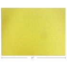 Selectum - Feuilles de Feutre - 9 po l x 12 po L - Jaune - Paquet de 10-Pour les créations artisanales