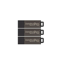 Centon 16GB USB 2.0 Datastick Pro ValuePack - Gris - Paquet de 3-USB 2.0 16GB