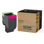 Ecotone - Lexmark 74C10M0 Toner remanufacturé - Magenta 3K-Couleur: Magenta