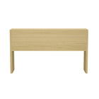 Manhattan Comfort - Console moderne Linda à 3 tiroirs - Chêne naturel-Assemblage à domicile requis Tout le matériel inclus