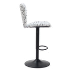 Zuo - Elevate Tabouret de bar - Blanc - Ensemble de 2-Garantie limitée de 3 ans