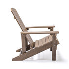 Backyard Lifestyles - Chaise Adirondack - Brun-Fabriquée en polystyrène protégé contre les rayons UV.