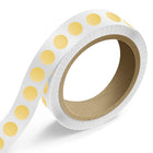JAM Paper - Rouleaux d'étiquettes standard - éclatement - joint de 1 -875 pouce - feuille métallique dorée - 125 étiquettes/rouleau-Couleur : feuille dorée brillante durable | Faites ressortir votre courrier avec des étiquettes d'adresse d'expédition de certificat.
