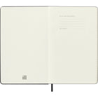 Moleskine - Agenda semainier  Classic 18 mois 2026-2027 - couverture rigide - 12 -7 x 21 cm - noir - Anglais-Outils pratiques : calendrier, planification de voyages, idées et objectifs, pages lignées pour les notes