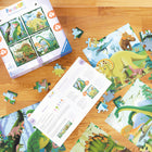 Ravensburger - Puzzle UP! Les dinosaures ensemble-Matériau extra-épais et durable adapté aux mains des jeunes enfants et résistant aux nombreuses manipulations pour permettre de s'amuser encore plus longtemps avec son puzzle