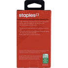 Staples - Câble HDMI 1,4 Ethernet- 4 pi-Performance supérieure – Prend en charge la 3D, la haute définition intégrale 1080 p et 4K Full HD, et dispose de connecteurs plaqués or ainsi que d’un son ambiophonique sans perte