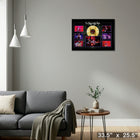 The Tragically Hip Concert Collage with Gold LP - Impression encadree - 33" x 25"-Prêt à accrocher - livré entièrement assemblé