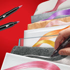 Sharpie - Marqueurs créatifs - Pointe Ronde - métalliques - paquet de 10-Crée des traits remarquables sur le papier, le métal, le bois, la céramique, le verre, la roche, les toiles et plus encore