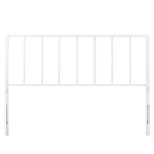 Modway - Tatum Métal Tête de lit jumelée - Blanc-Assemblée requise