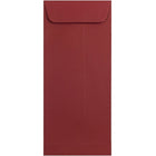 JAM Paper Enveloppes ouvertes au bout format invitation avec fermeture gommée, 4 1/8 x 9 1/2 po, rouge foncé, 1000/paquet-Rouge foncé