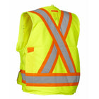 Forcefield - Gilet d'arpenteur, Lime, X-Large-Polyester couleur citron vert
