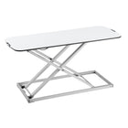 Poste de travail de table TygerClaw (TYDS14025)-Bureau debout réglable en hauteur ultra-mince