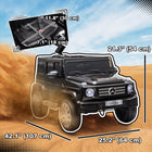 Aosom - Mercedes-benz g500 licensed 12v voiture électrique pour enfants - noir-2 modes de conduite, manuel et télécommande 