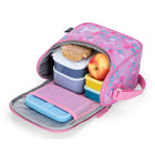 Roots - Sac Repas Isotherme - 5L - Motifs floraux roses-Transport polyvalent : la bandoulière réglable et la poignée en sangle robuste offrent des options de transport confortables pour les déplacements