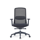Ceha - ARES Chaise de bureau - noir-Inclinaison sensible au poids avec 4 positions verrouillables