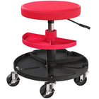 HOMCOM - Tabouret roulant de mécanicien-Cadre en acier robuste supportant jusqu'à 300 lb (135 kg), garantit la durabilité 

