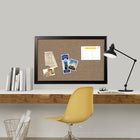 Quartet - Tableau d'affichage Espresso, 24 po x 36 po-Cadre en bois de couleur Espresso  