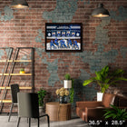 Toronto Maple Leafs Card Collage - Impression encadree - 36" x 28"-Sous licence officielle de la LNH et de l'AJLNH