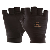 IMPACTO® BG505 Petit Paire Doublure de Gant Air Glove® Antivibrations, demi-doigts, Air paume/doigts/pouce, tricot jersey-1
