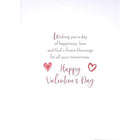 Mill Brook - Cartes De Souhaits De La Saint-Valentin Studio 5-3/8 po x 7-3/4 po / Enveloppes - Paquet de 18 - Religieux - Que dieu te bénisse-Imprimées sur un papier de qualité non couché