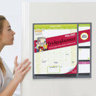 Blueline - Calendrier Magnétique  Mensuel Maxi Fridgeplanner 17 Mois  D’Août 2026 À Décembre 2027 – 14 po H x 13 1/2 po l - Anglais-Anglais