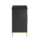 Modway - Awaken 30" Vanette de salle de bain - Noir noir-Matchs non inclus