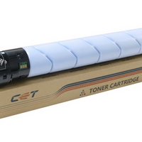 CET - Konica Minolta Bizhub C454/554/454e/554e TN-512C Cartouche de toner - Rendement Standard - Cyan-Couleur: Cyan