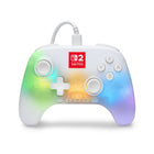 PowerA - Manette câblée Advantage  pour Nintendo Switch 2 avec Lumectra - Blanc-9