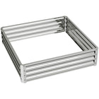Outsunny - Jardin surélevé 4 pi x 4 pi x 1 pi pour légumes - argent-La meilleure et la plus simple façon de cultiver votre propre jardin à la maison 