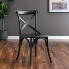 Modway - Gear Fauteuil d’appoint de salle à manger - Noir-6
