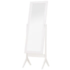 HOMCOM - Miroir pleine longueur gratuit - 18,5 po l x 58,25 po H - blanc-Le design simple s’adapte à tous les décors 