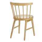 Modway - Lykke Broche courbée Chaises de salle à manger Ensemble de 2 - Naturel-8