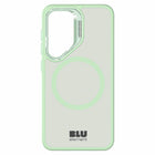 Blu Element - Coque Chromatic Kick Compatible MagSafe Galaxy S25 - Vert Clair-Testée pour résister à des chutes de 1,8 m